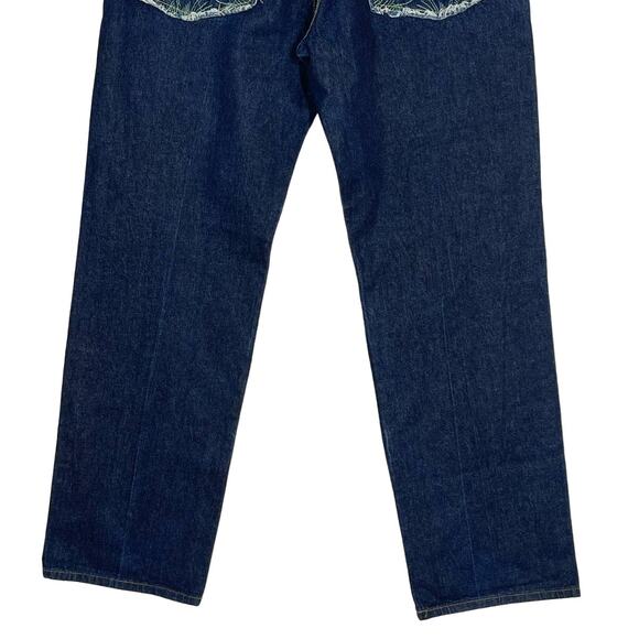 RMC Red Monkey Company Jeans Mens Size 38 Embroidered Pocket - Picture 8 of 11